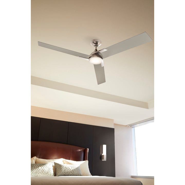 Oxygen 3-103-20 Coda 56 in. Ceiling Fan Polished Nickel