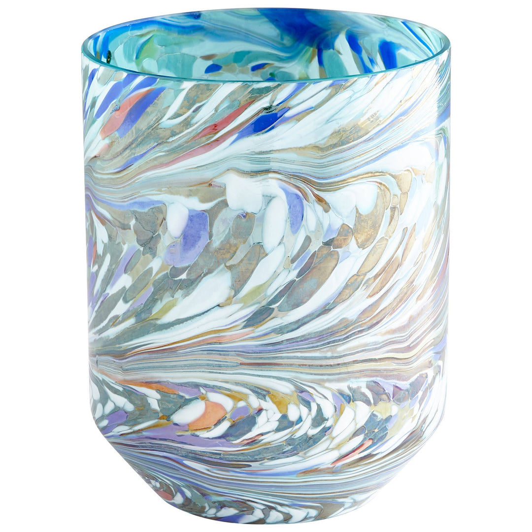 Cyan 09515 Vases & Planters - Jade Mosiac