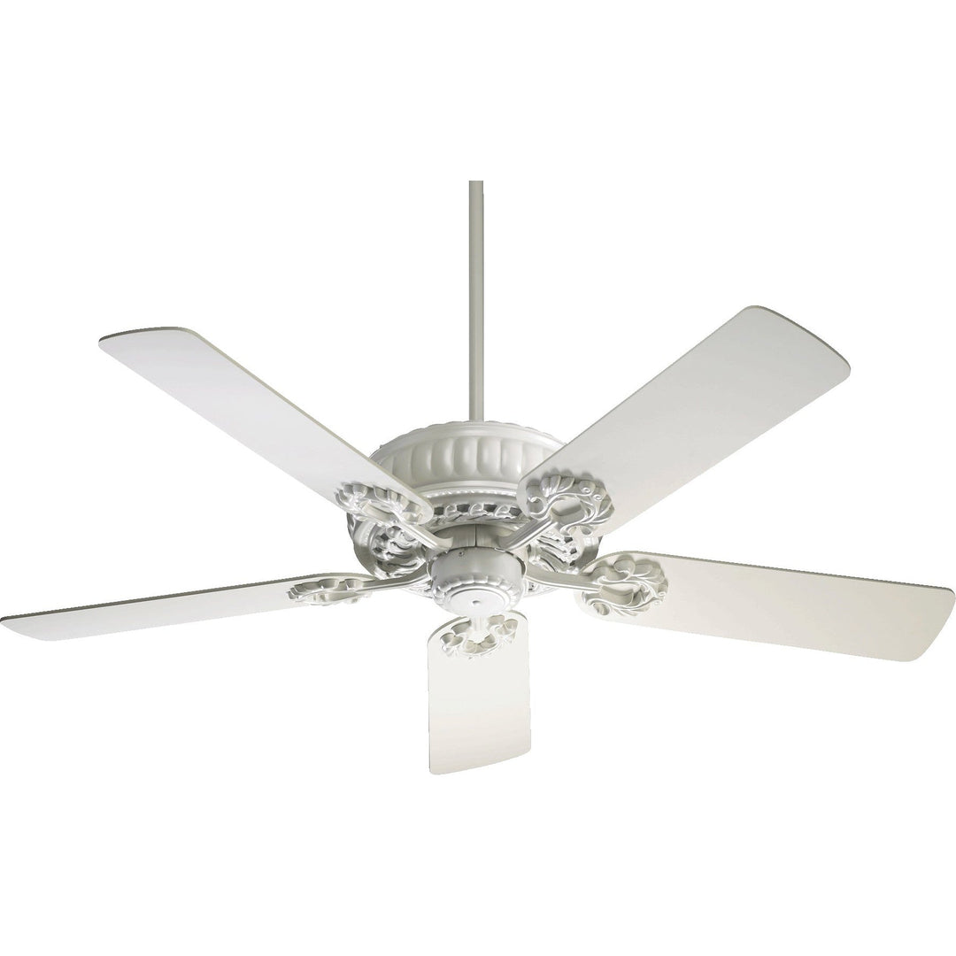 Quorum Empress 35525-8 Ceiling Fan 52 in. - Studio White