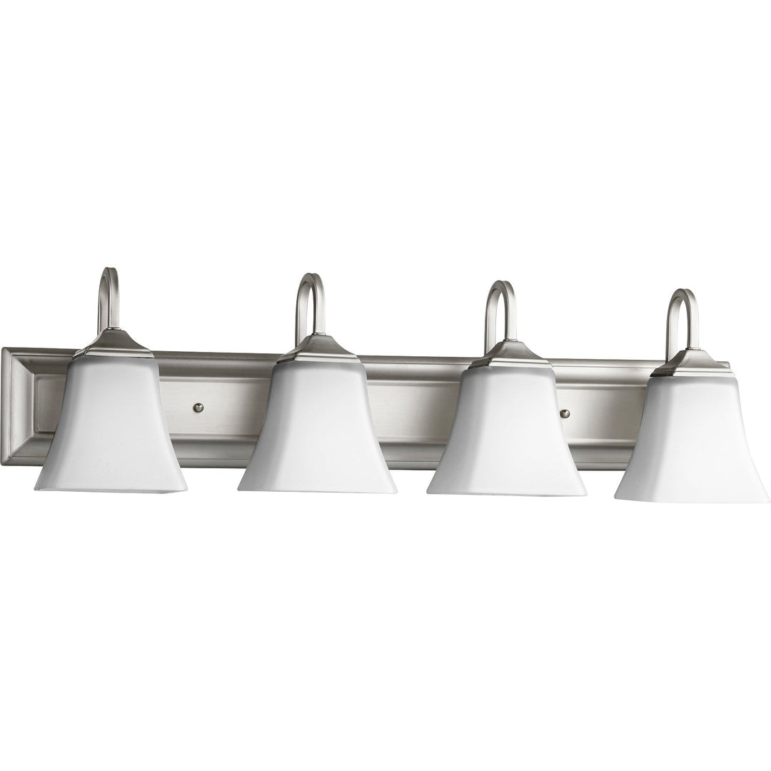 Quorum 5104 Vanities 5104-4-65 Bath Vanity Light 30 in. wide - Satin Nickel
