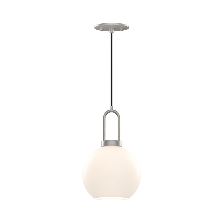 Alora Mood soji PD601608BNOP Pendant Light - Brushed Nickel/Opal Matte Glass