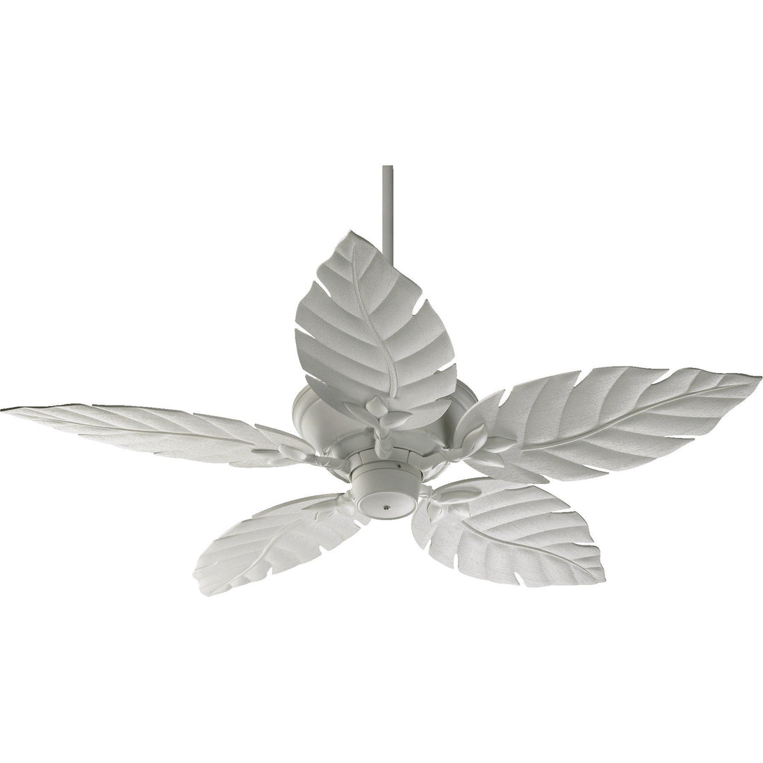 Quorum Monaco 135525-8 Ceiling Fan - Studio White