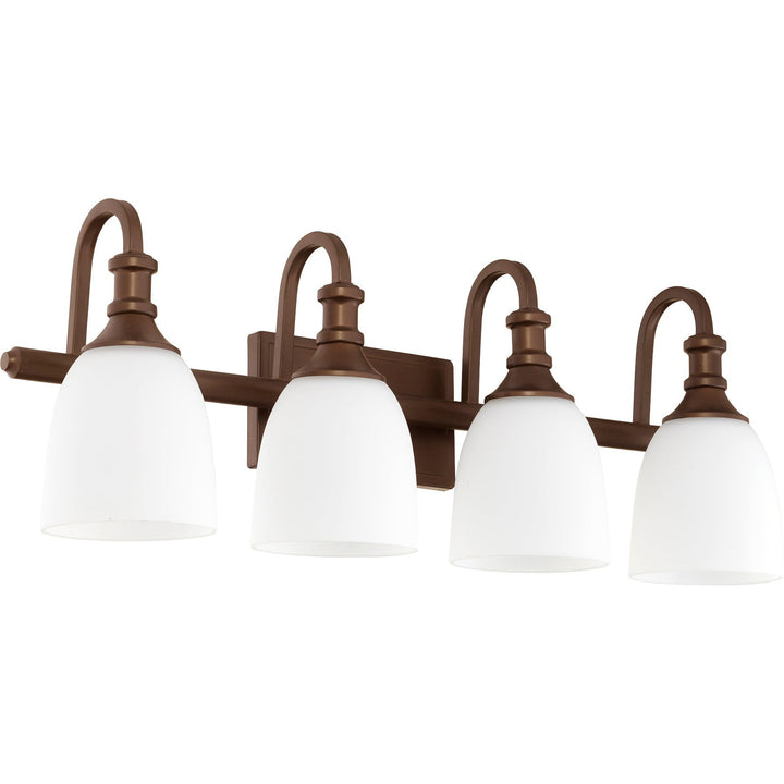 Quorum Richmond 5011-4-86 Bath Vanity Light 28 in. wide - Oiled Bronze