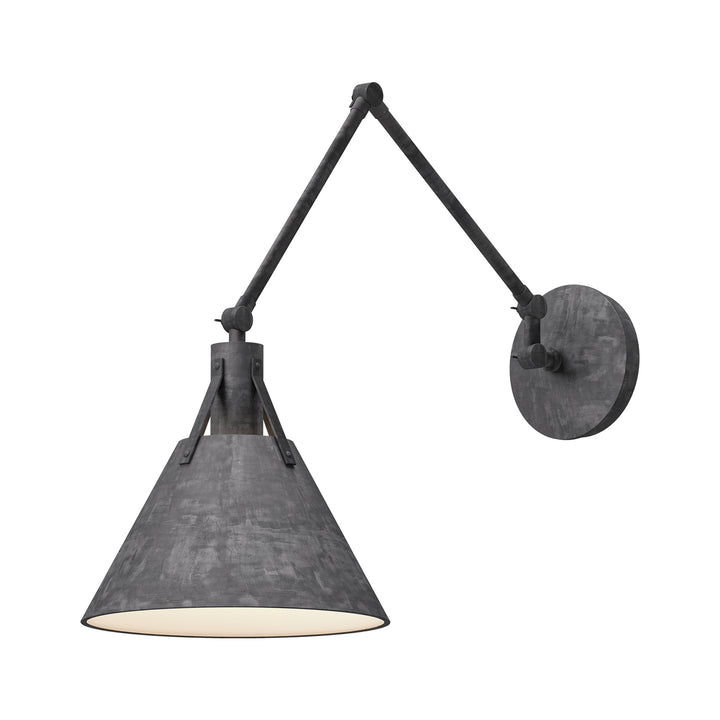 Alora Mood archer WV584510SL Wall Light - Steel Shade