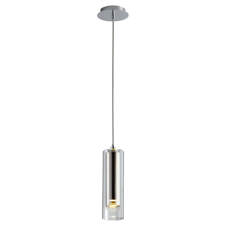 Oxygen Gratis 3-609-1414 Pendant Light - Polished Chrome W/ Mirror Glass
