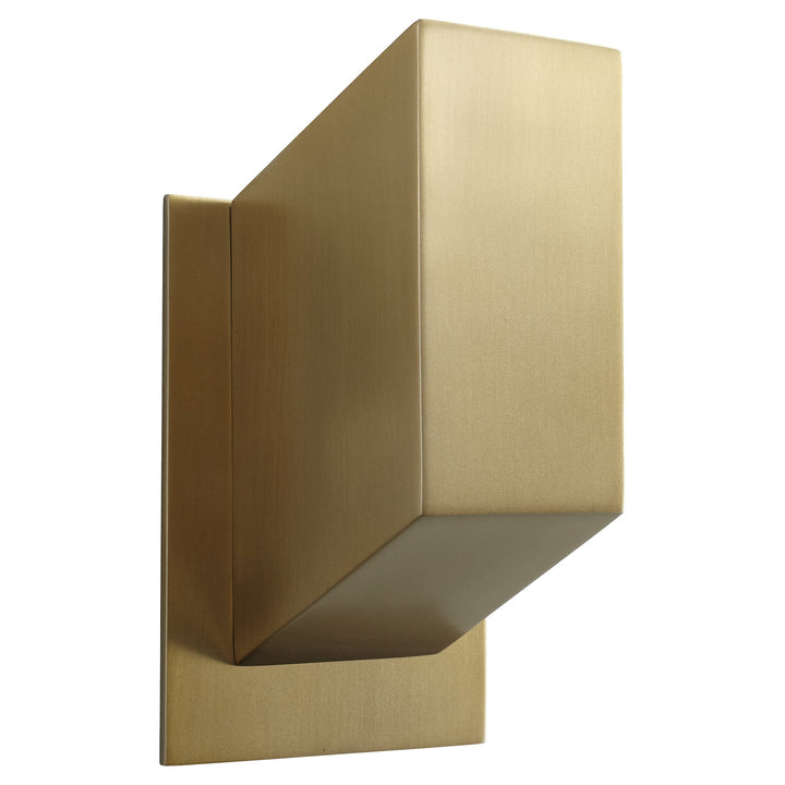 Oxygen Uno 3-500-40 Wall Sconce Light - Aged Brass