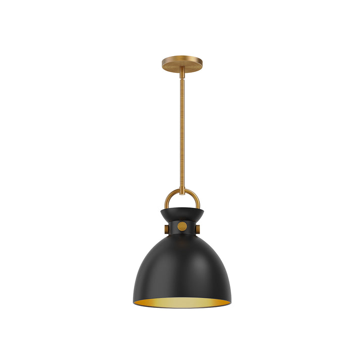 Alora Mood waldo PD411311AGMB Pendant Light - Aged Gold/Matte Black