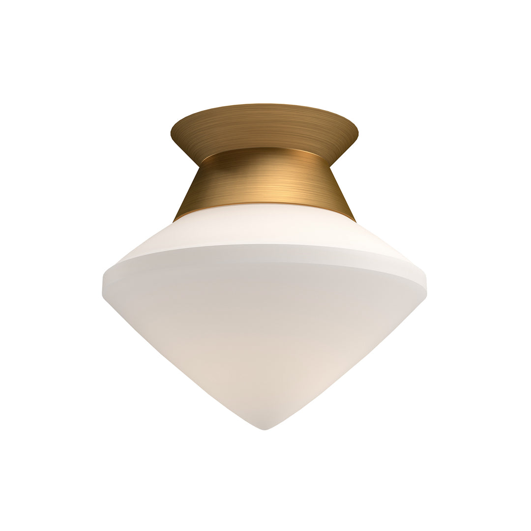 Alora Mood nora FM537508AGOP Ceiling Light - Aged Gold/Opal Matte Glass