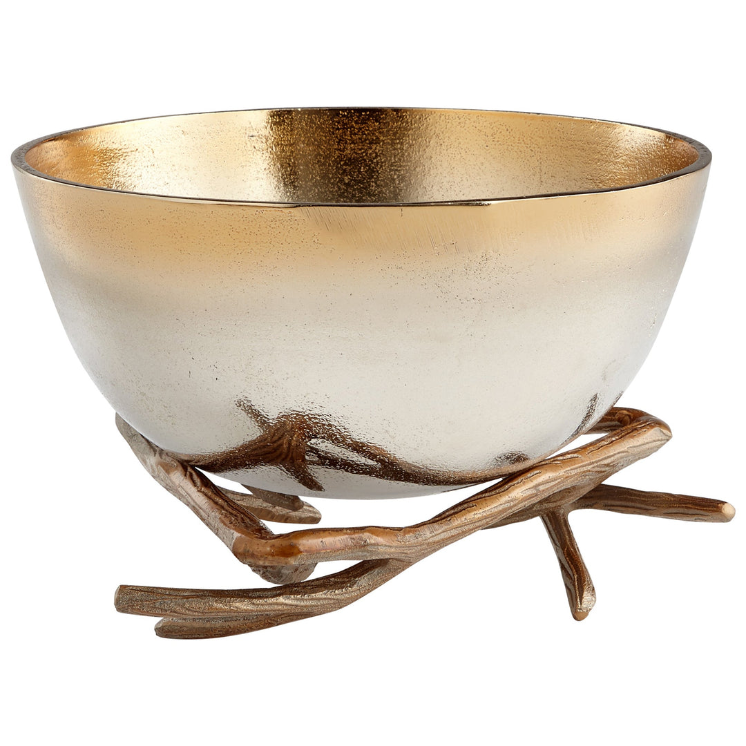 Cyan 08133 Bowls & Plates - Gold
