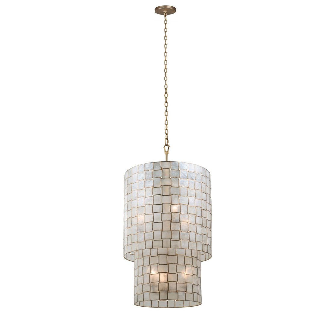 Kalco Roxy 505850OL Pendant Light - Oxidized Gold Leaf