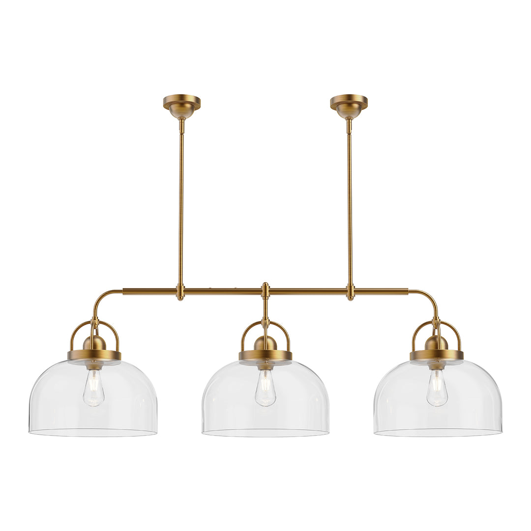 Alora Mood lancaster LP461155AG Pendant Light - Aged Gold