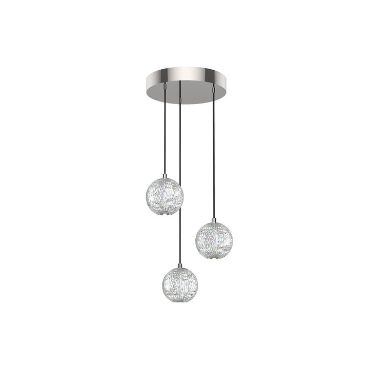 Alora MP321203PN MP321203PN Pendant Light - Polished Nickel