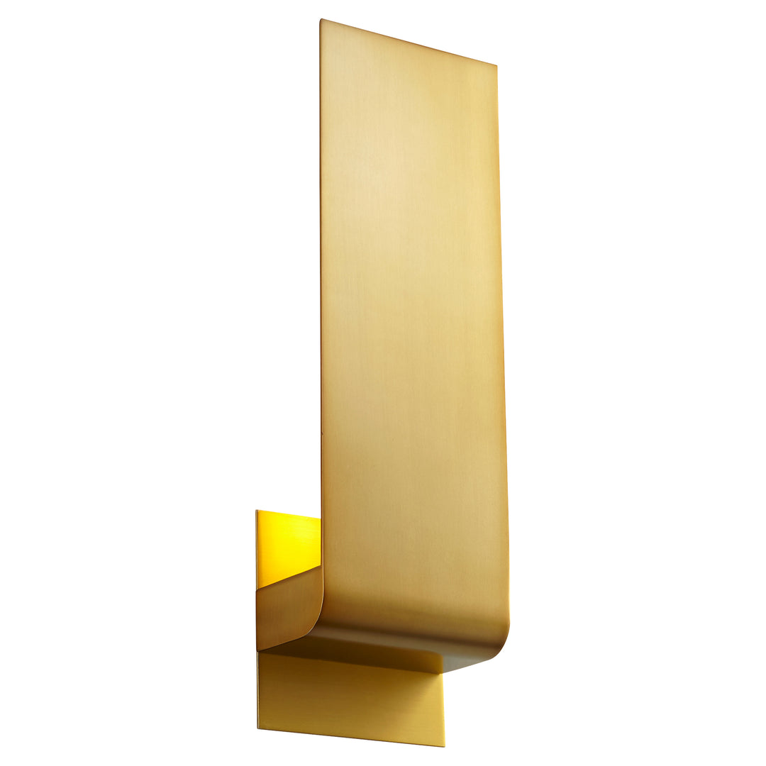 Oxygen Halo 3-515-40 Wall Sconce Light - Aged Brass