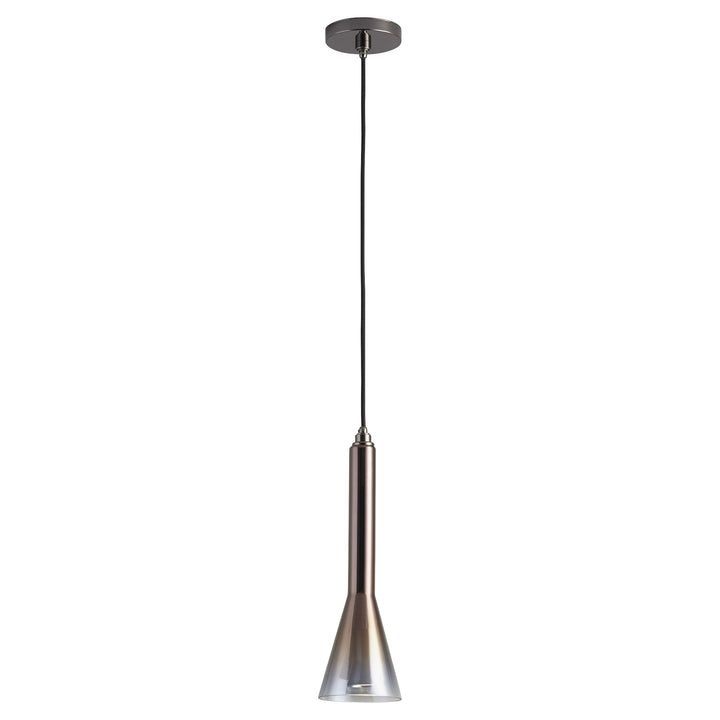 Oxygen Liberty 3-652-2018 Pendant Light - Gunmetal W/ Coffee Ombre