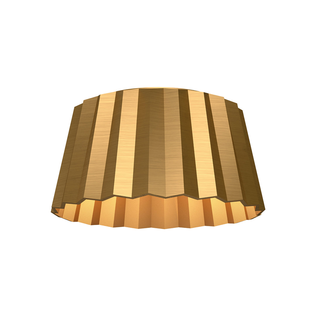 Alora Mood plisse FM528514AG Ceiling Light - Aged Gold