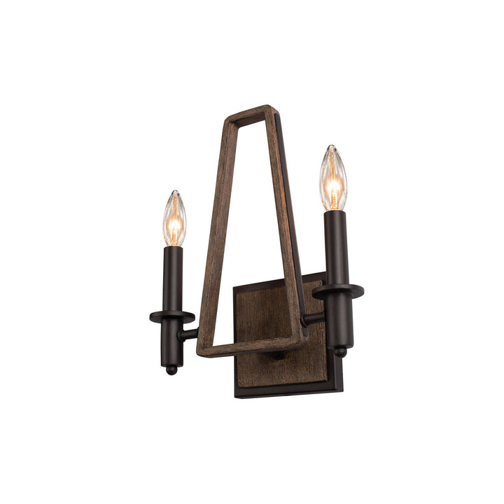 Kalco Duluth 508920SZ Wall Sconce Light - Satin Bronze