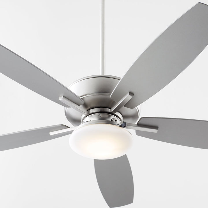 Quorum Breeze Patio Plus 52 17052-165 Ceiling Fan - Satin Nickel, Silver