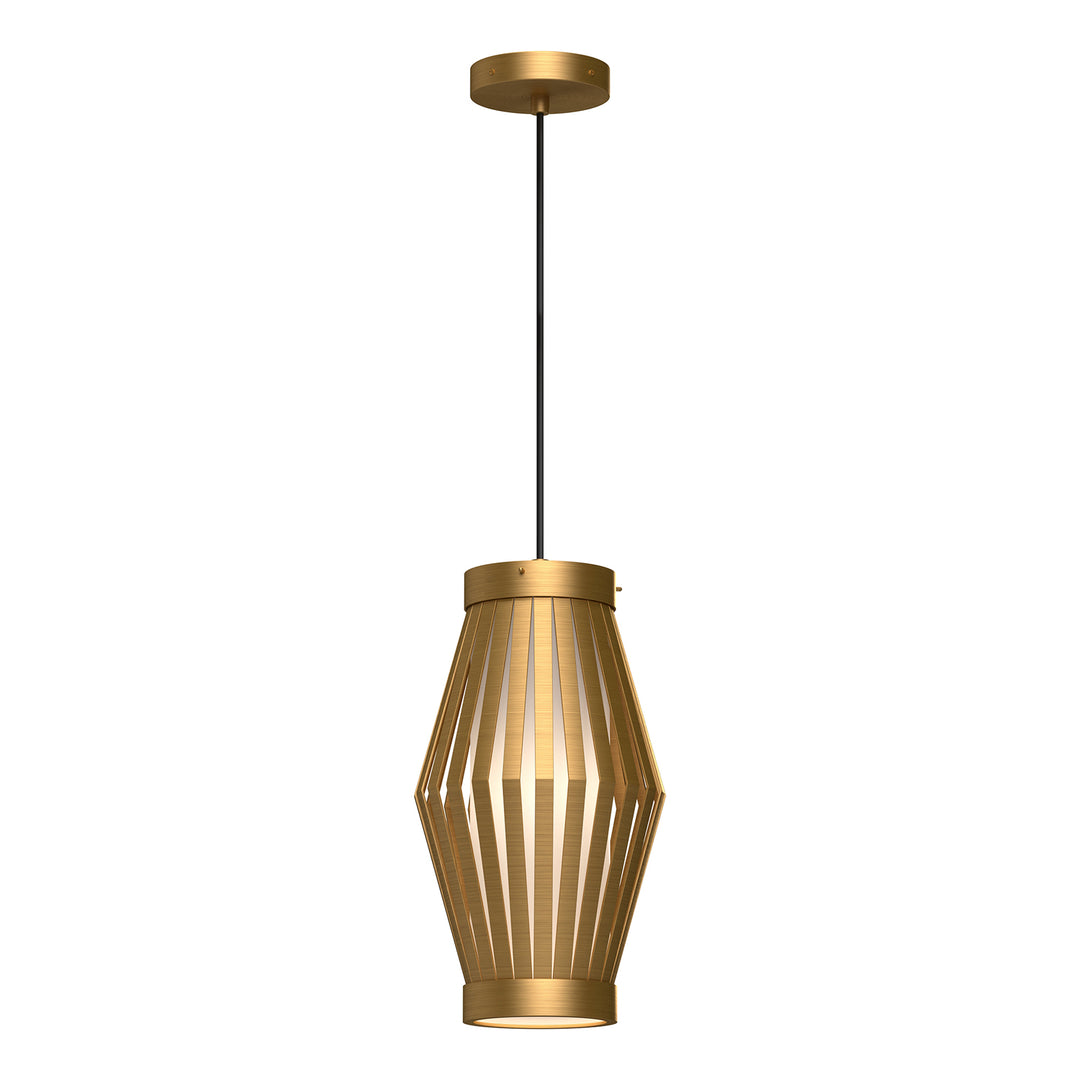 Alora Mood hana PD434509AGOP Pendant Light - Aged Gold/Opal Matte Glass