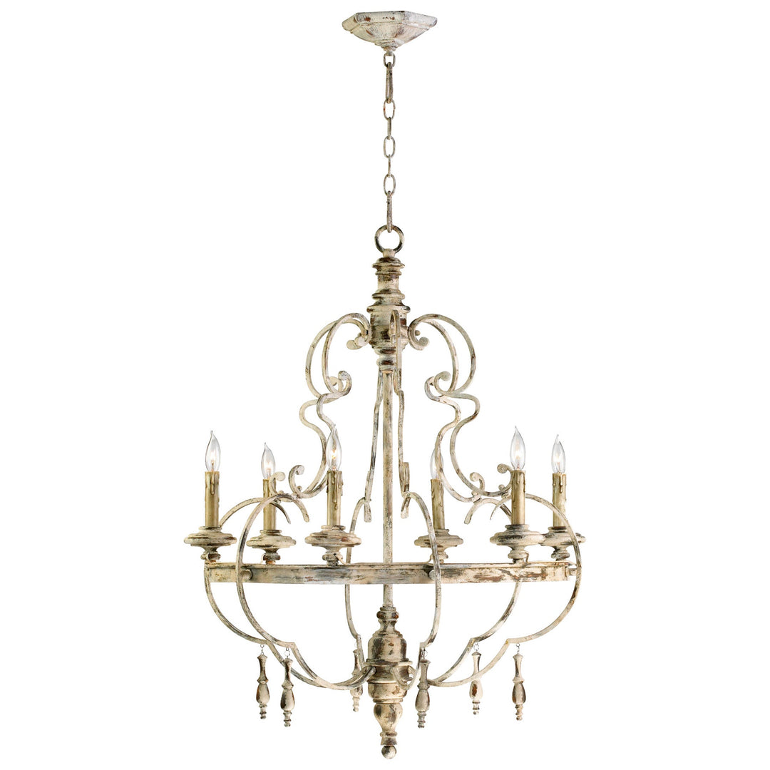 Cyan Design Davinci 04160 Chandelier Light - Persian White