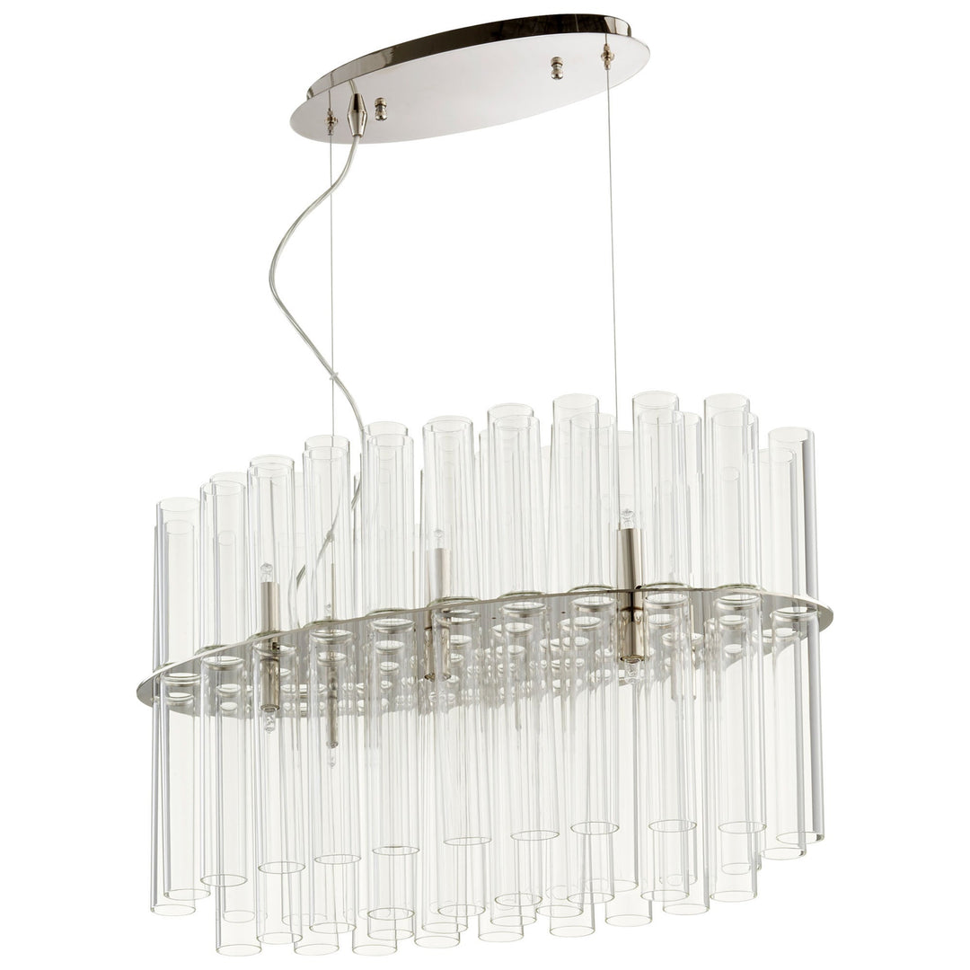 Cyan Design  09671 Chandelier Light - Polished Nickel