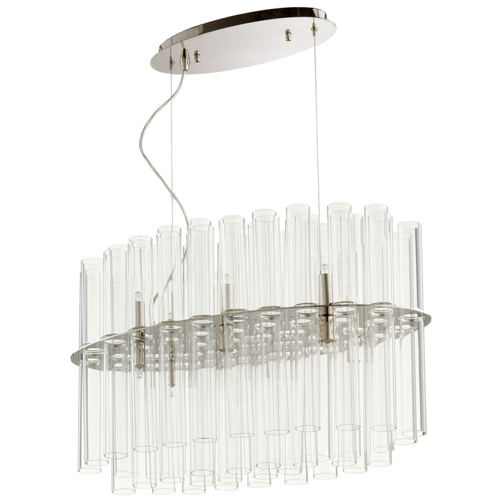 Cyan Design  09671 Chandelier Light - Polished Nickel