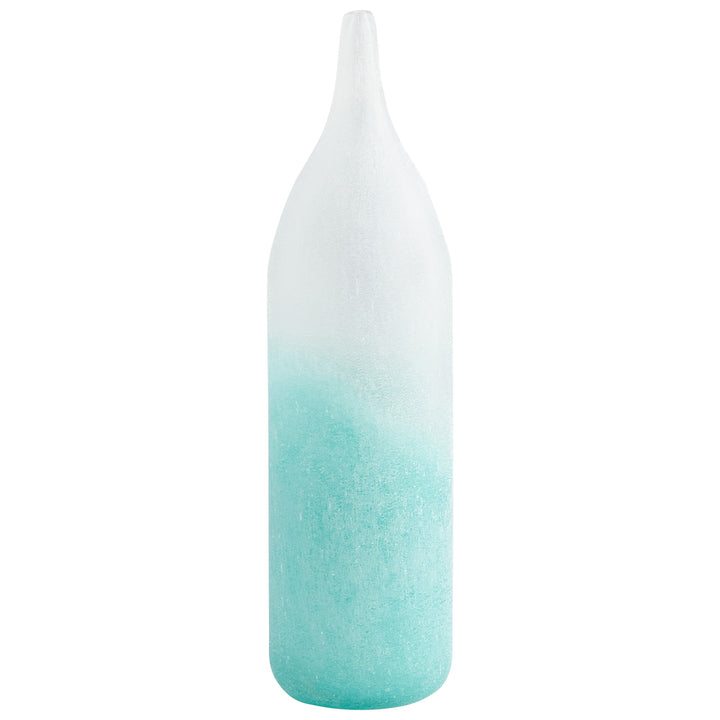 Cyan 07289 Vases & Planters - Sky Blue And White