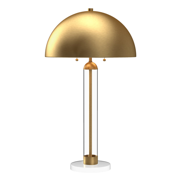 Alora Lighting TL565019BG  Margaux Lamp Brushed Gold|Matte Black