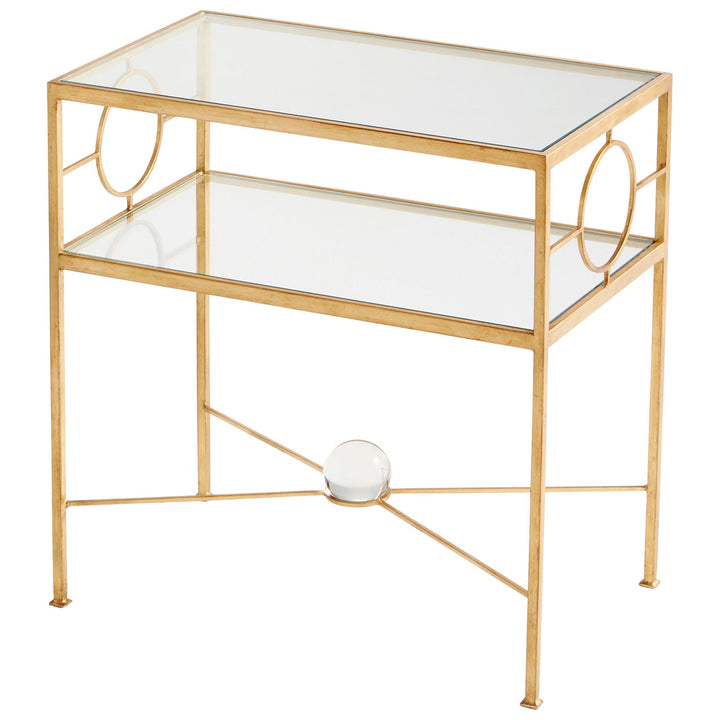 Cyan Design 08832 Modern Basket Furniture Gold Leaf
