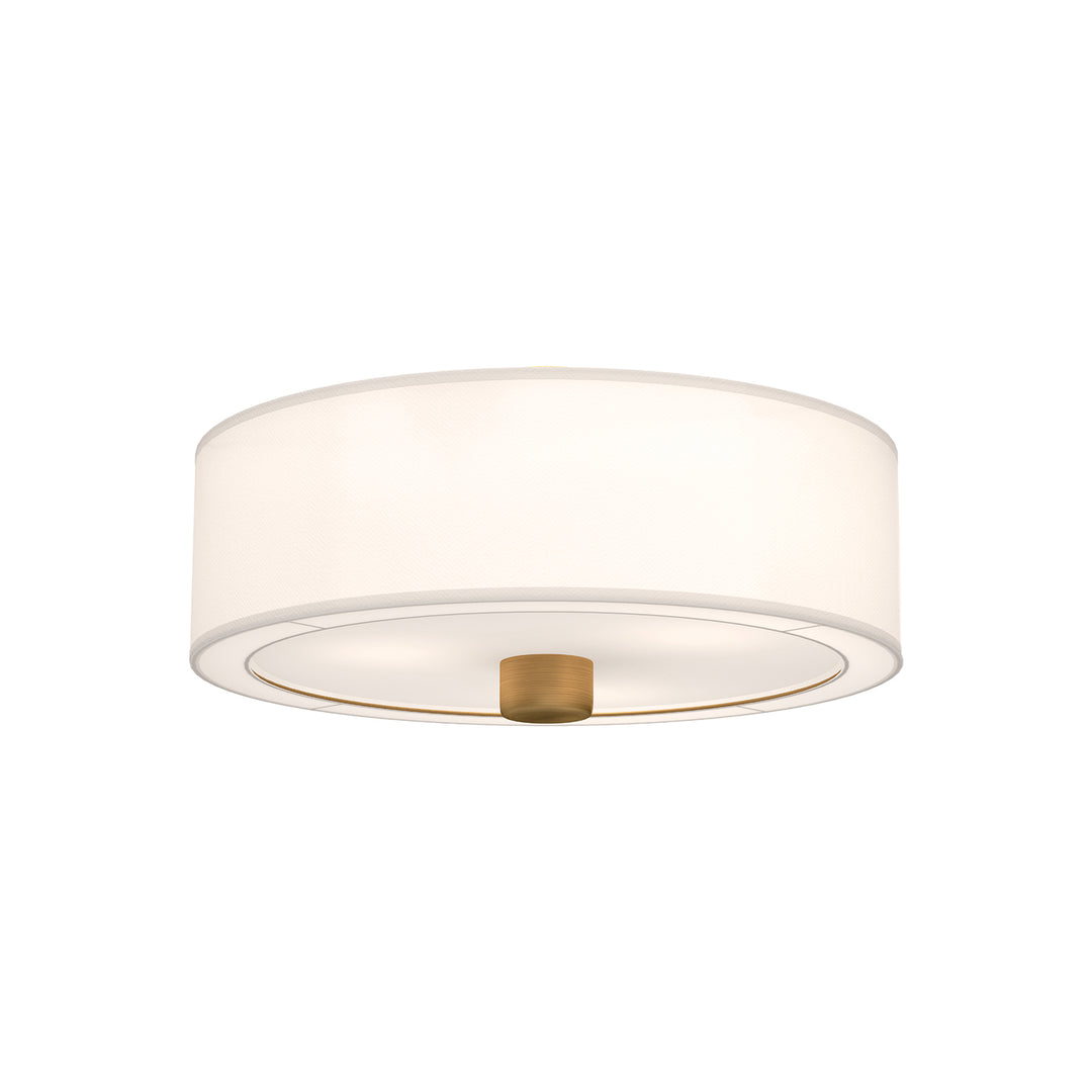 Alora Mood theo FM547924AGWL Ceiling Light - Aged Gold/White Linen