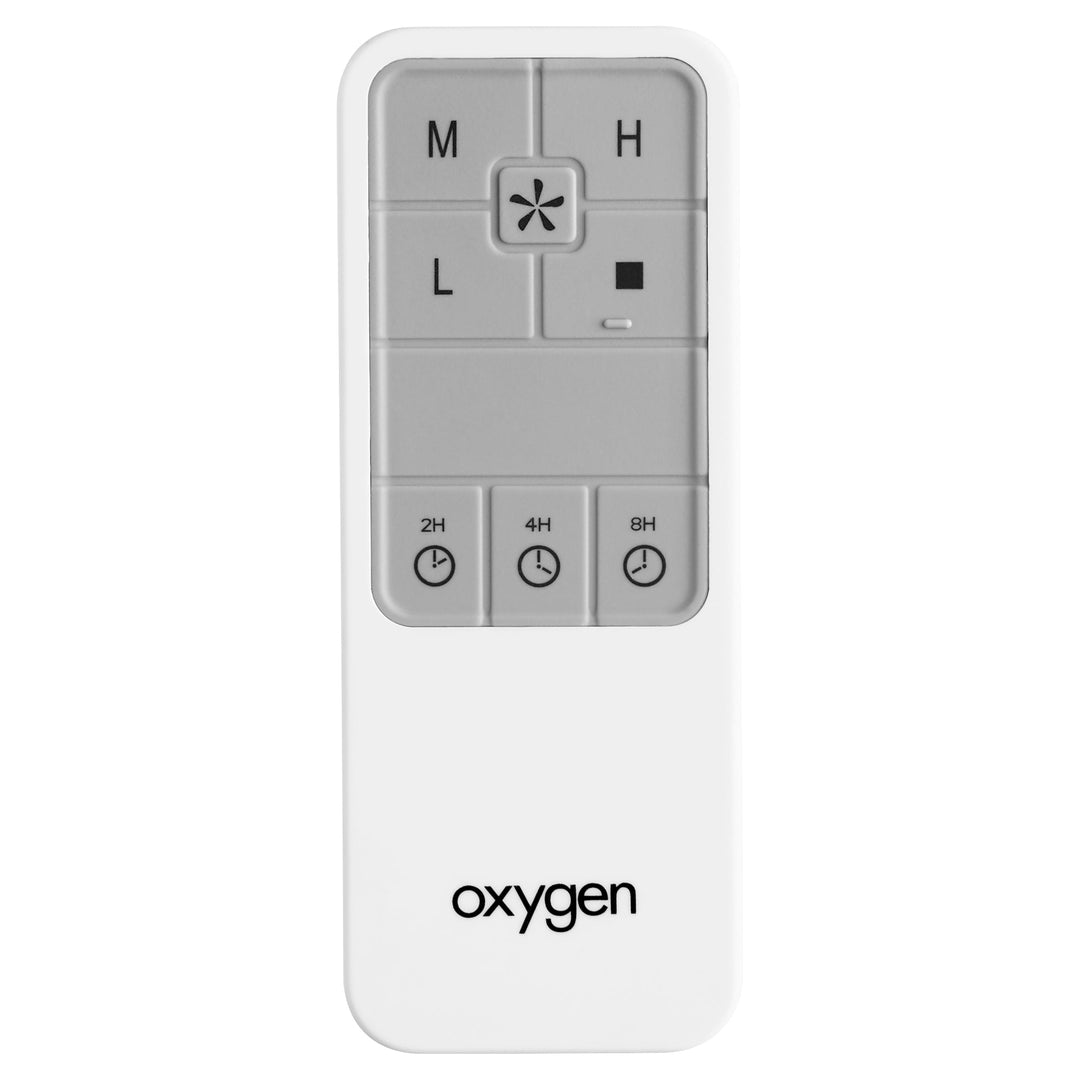 Oxygen 3-8-4000 Fan Remote Fan Remote Ceiling Fan White