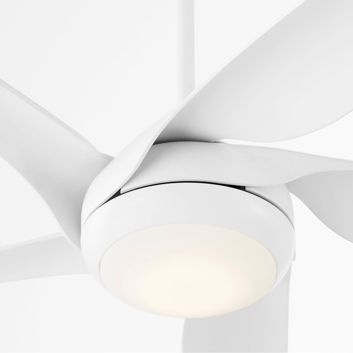 Quorum Fury 41655-8 Ceiling Fan 65 in. - Studio White