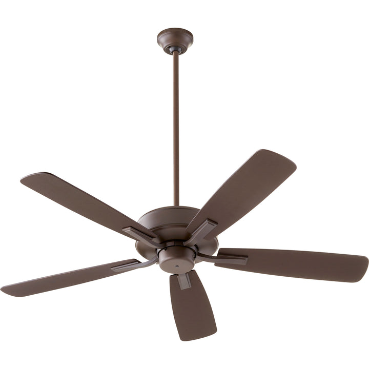 Quorum Ovation 4525-86 Ceiling Fan 52 in. - Oiled Bronze, Oiled Bronze/Weathered Oak