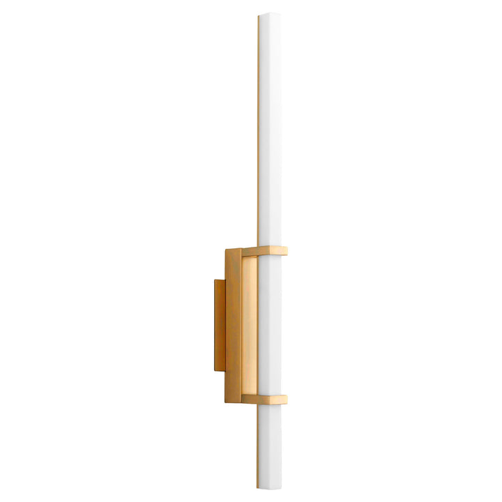 Oxygen Wand 3-55-40 Wall Sconce Light - Aged Brass