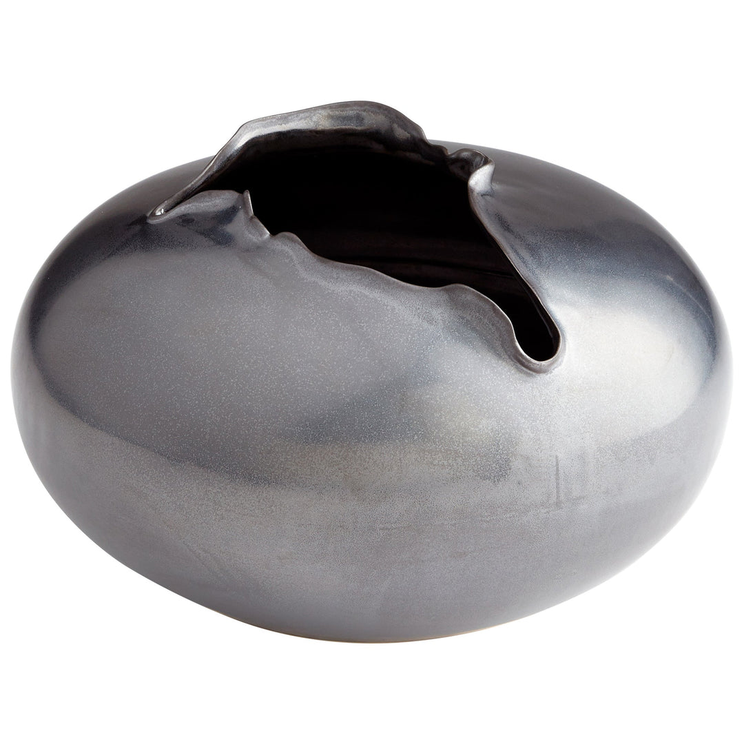Cyan 06879 Vases & Planters - Black Metal