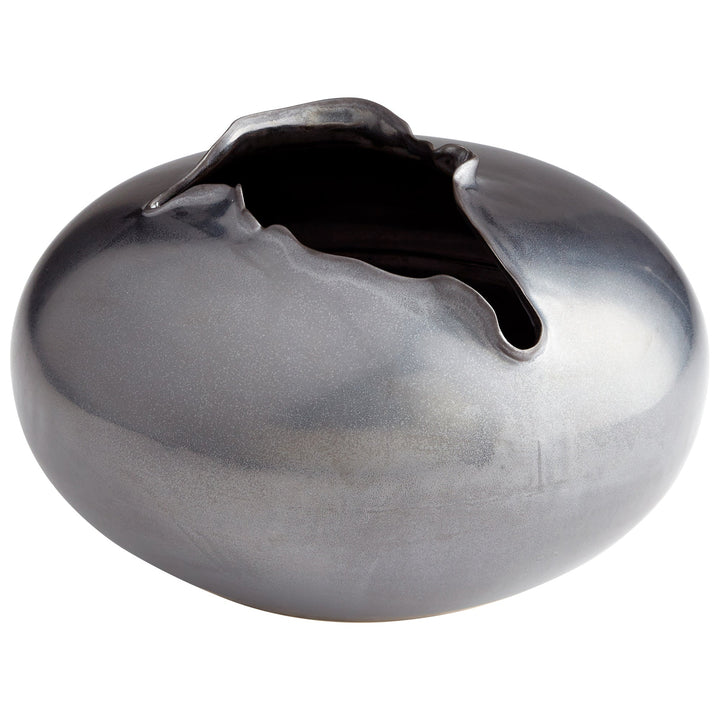 Cyan 06879 Vases & Planters - Black Metal