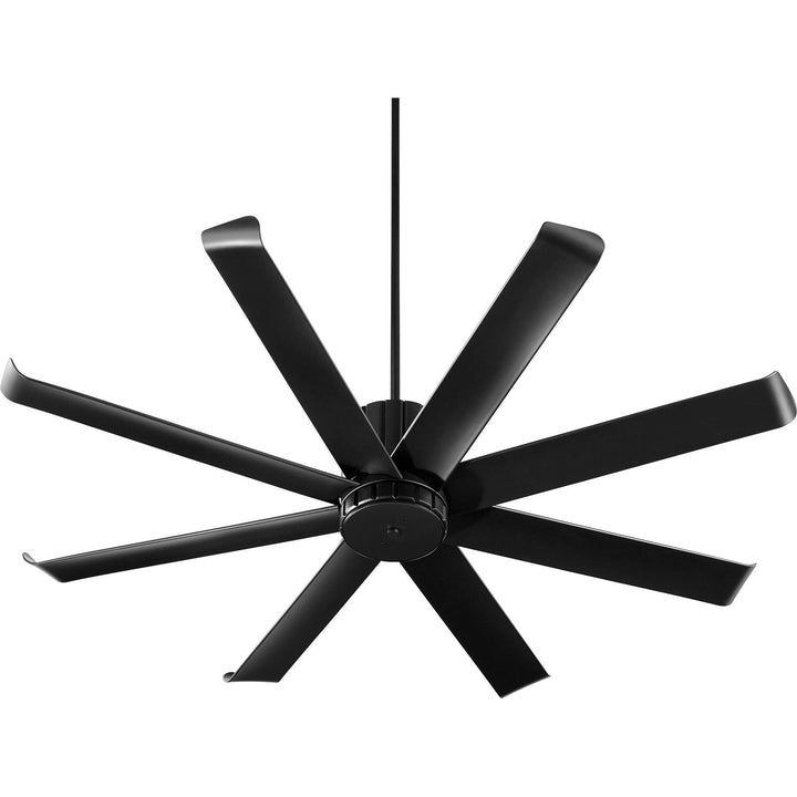 Quorum Proxima Patio 196608-69 Ceiling Fan - Textured Black, Matte Black