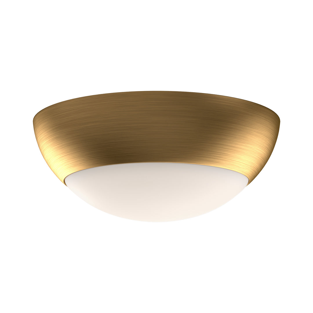 Alora Mood rubio FM522211AGOP Ceiling Light - Aged Gold/Opal Matte Glass