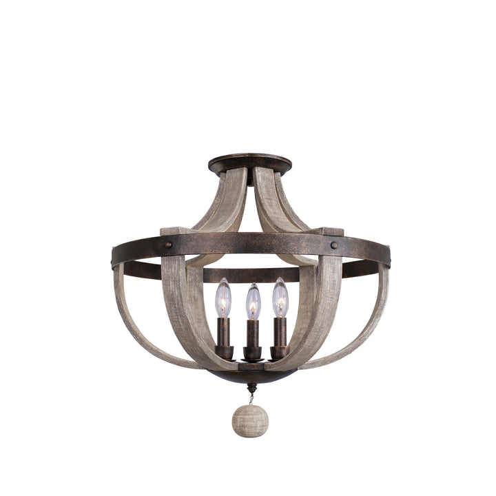 Kalco Harper 506840FG Ceiling Light - Florence Gold