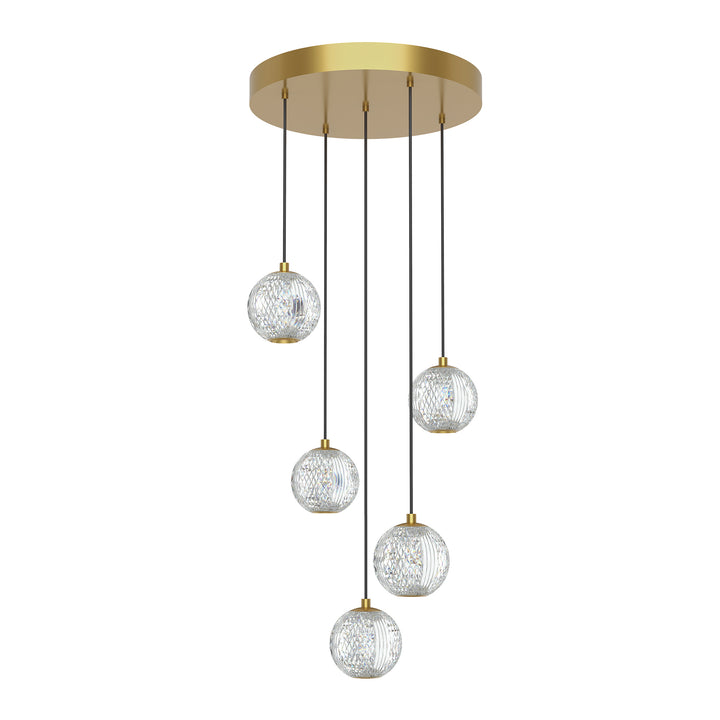 Alora marni MP321205NB Pendant Light - Natural Brass