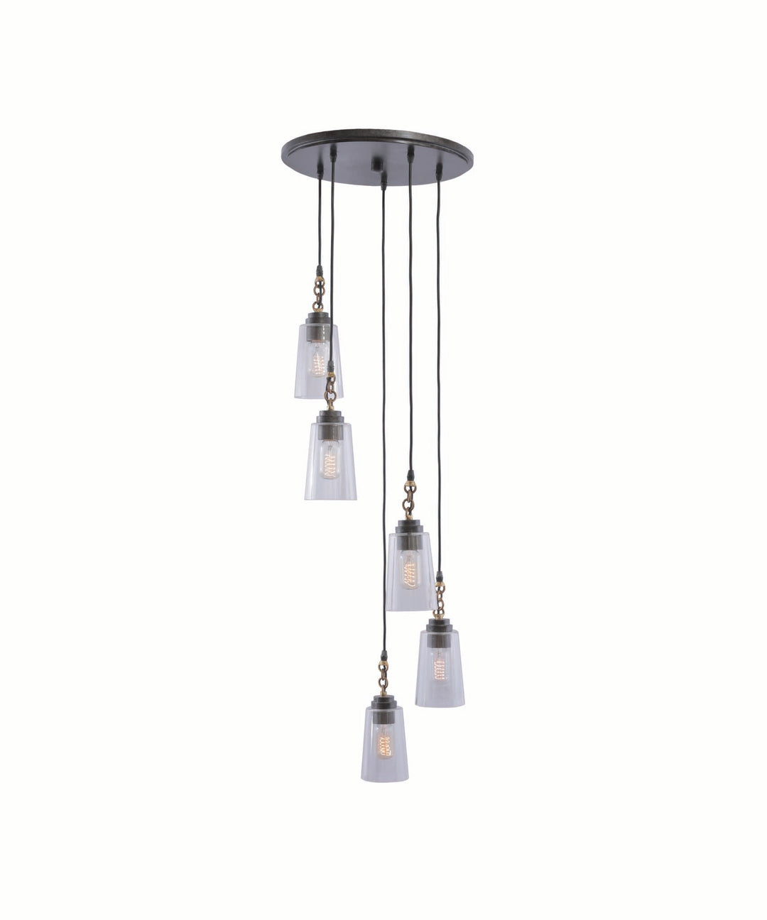 Kalco Dillon 504951MI Pendant Light - Milled Iron