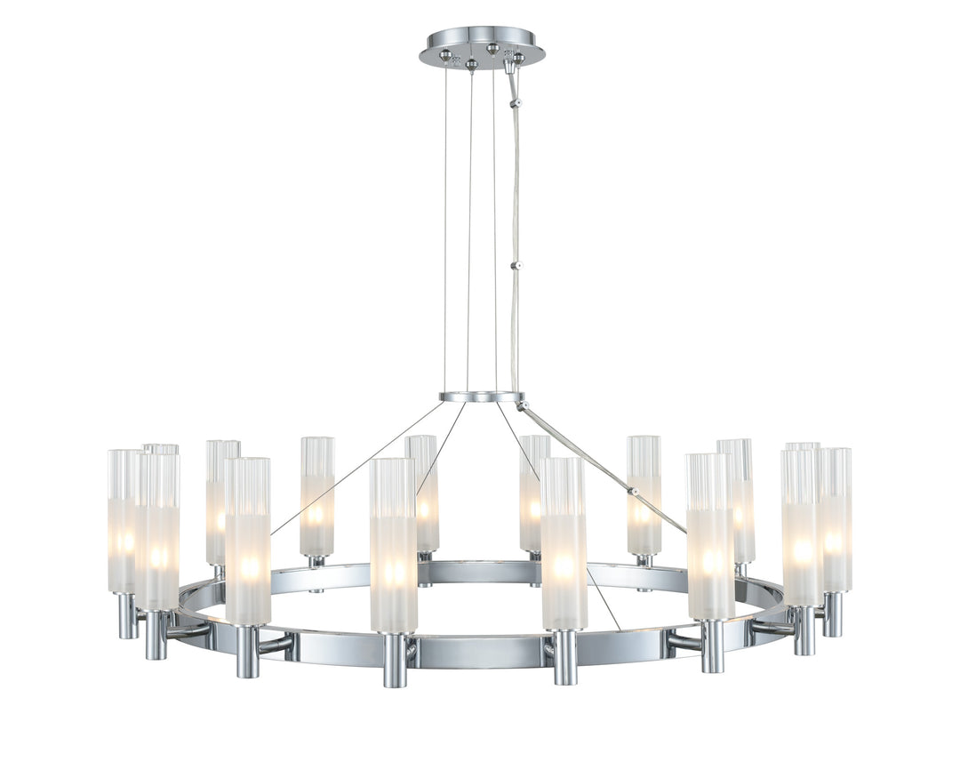 Kalco Lorne 509672CH Chandelier Light - Chrome