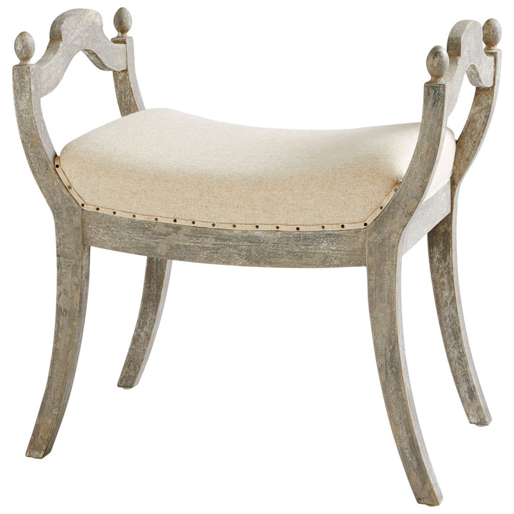 Cyan 09600 Ottomans & Stools - Weathered Grey