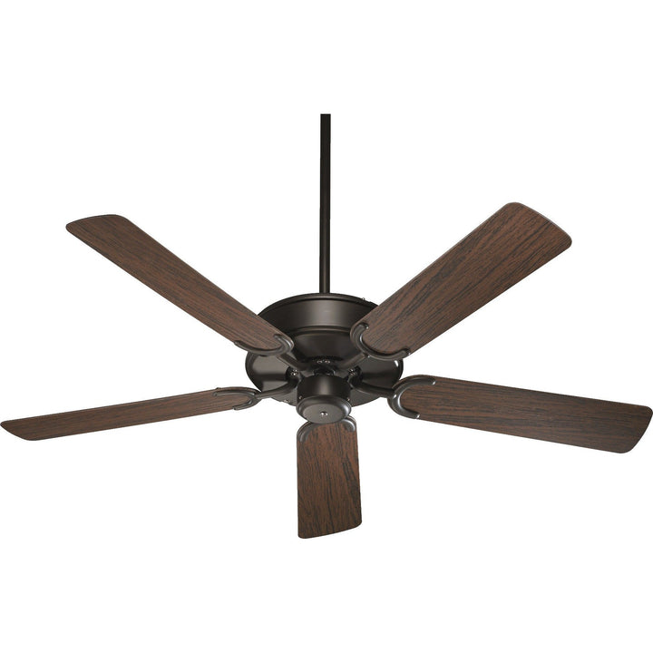 Quorum All-Weather Allure 146525-86 Ceiling Fan - Oiled Bronze, Walnut