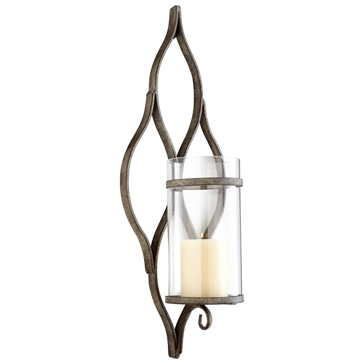 Cyan 06654 Candle Holders - Oyster Silver