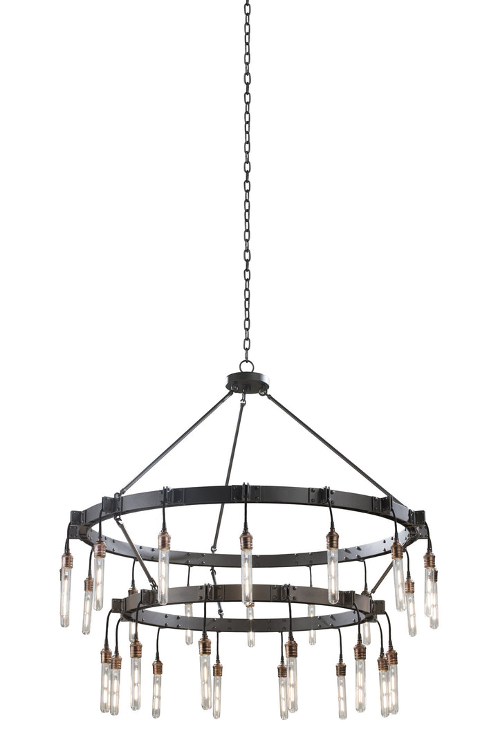 Kalco Stuyvesant 506273MGM Chandelier Light - Matte Gun Metal