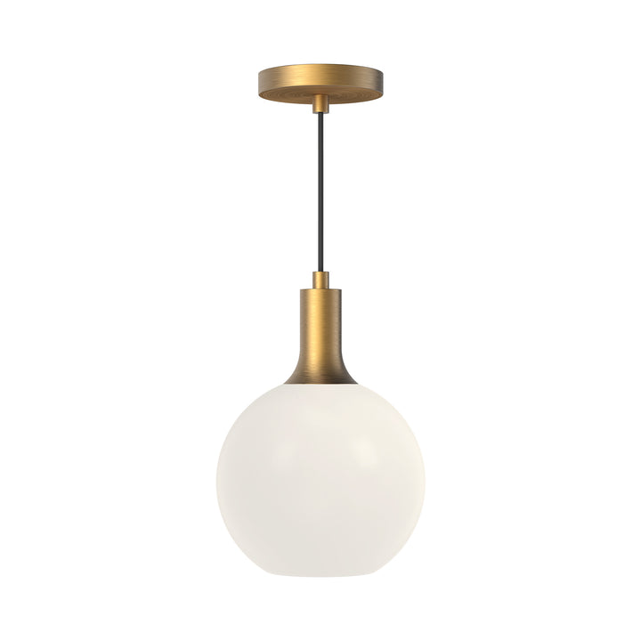 Alora Mood castilla PD506108AGOP Pendant Light - Aged Gold/Opal Matte Glass