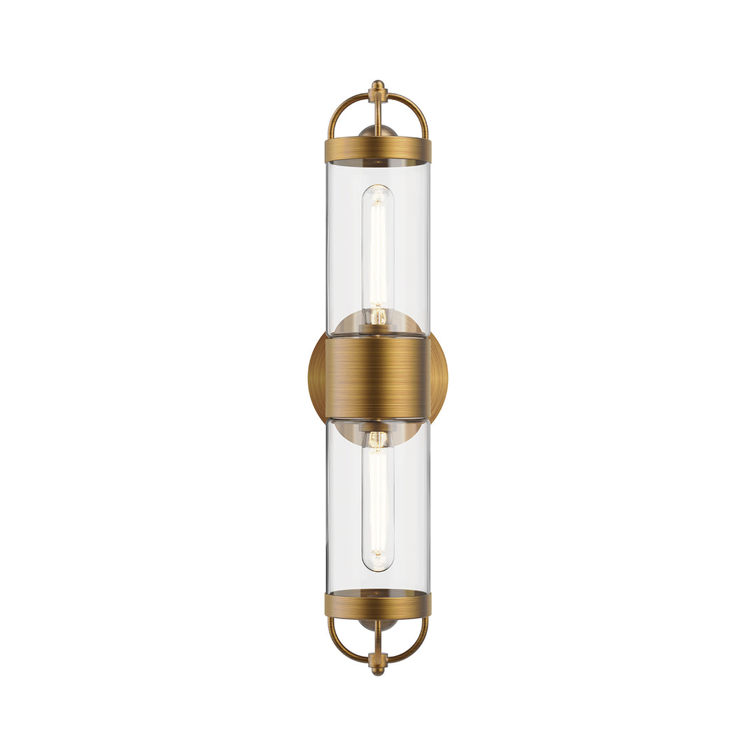 Alora Mood lancaster WV461102AG Wall Light - Aged Gold