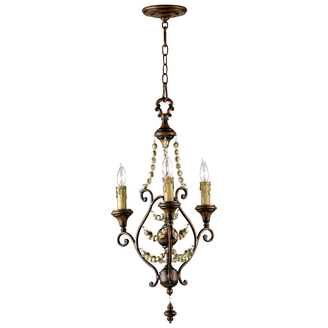 Cyan Design Meriel 03010 Chandelier Light - Antiqued Sienna