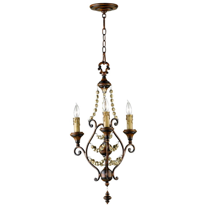 Cyan Design Meriel 03010 Chandelier Light - Antiqued Sienna