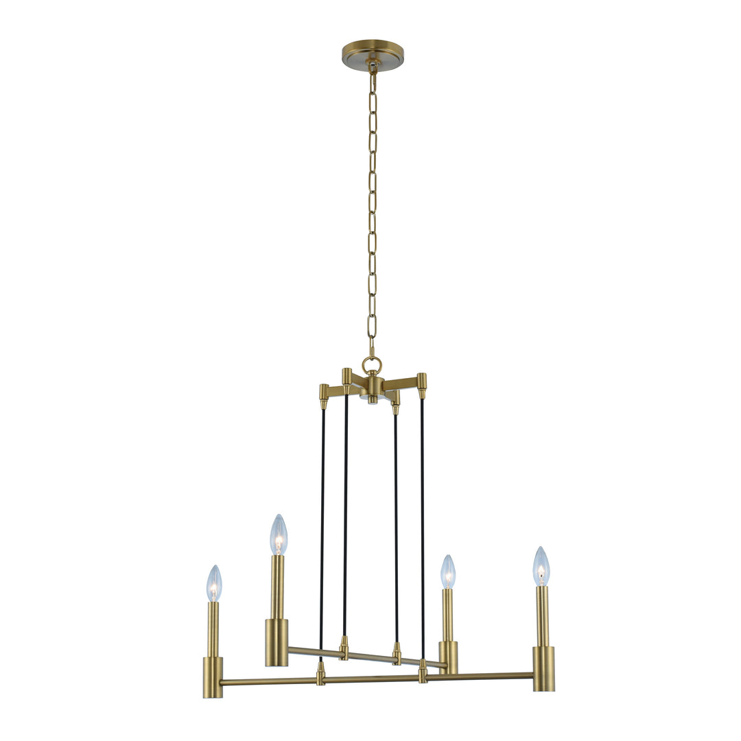 Kalco Kingston 509870WB Chandelier Light - Winter Brass